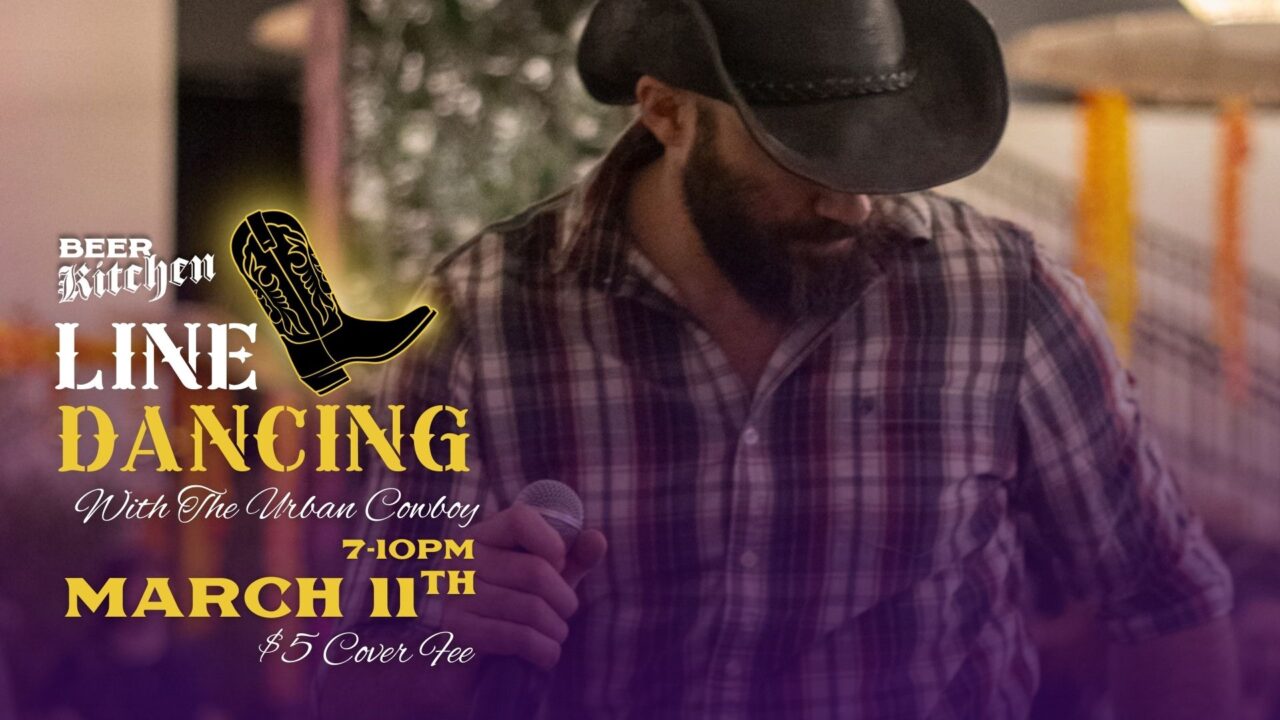 Axeman Line Dancing Line Dancing with Urban Cowboy | 100K Beer Kitchen