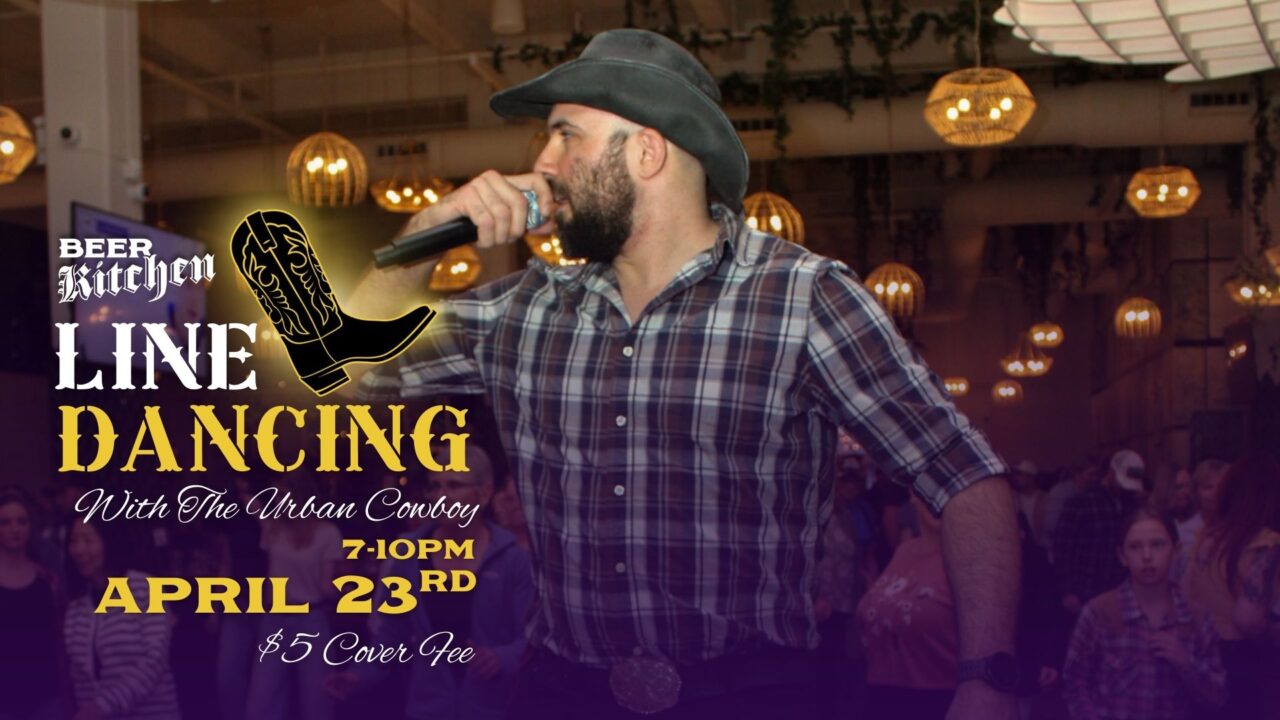 Axeman Line Dancing Line Dancing with Urban Cowboy | 100K Beer Kitchen